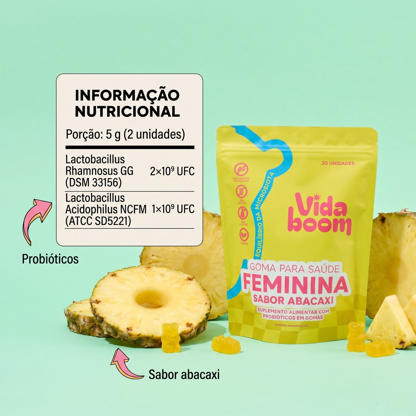 Goma para Saúde Íntima Feminina- Cuidar de você pode ser simples (e saboroso)