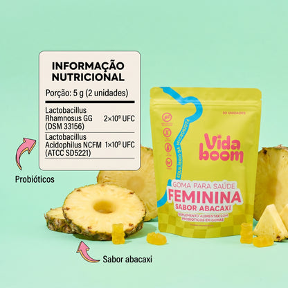 Goma para Saúde Íntima Feminina- Cuidar de você pode ser simples (e saboroso)