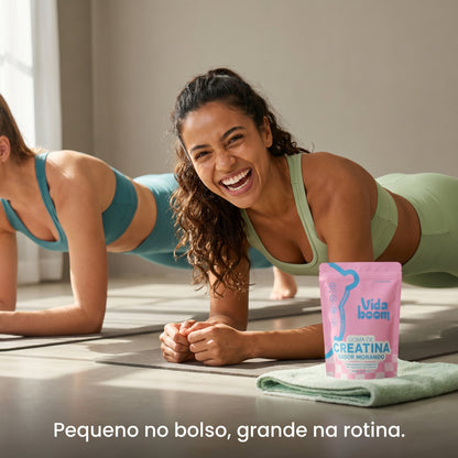 Kit Energia & Treino ( 1 Goma de Creatina+1 Filme Oral de Cafeína + 1 Goma de Magnésio )