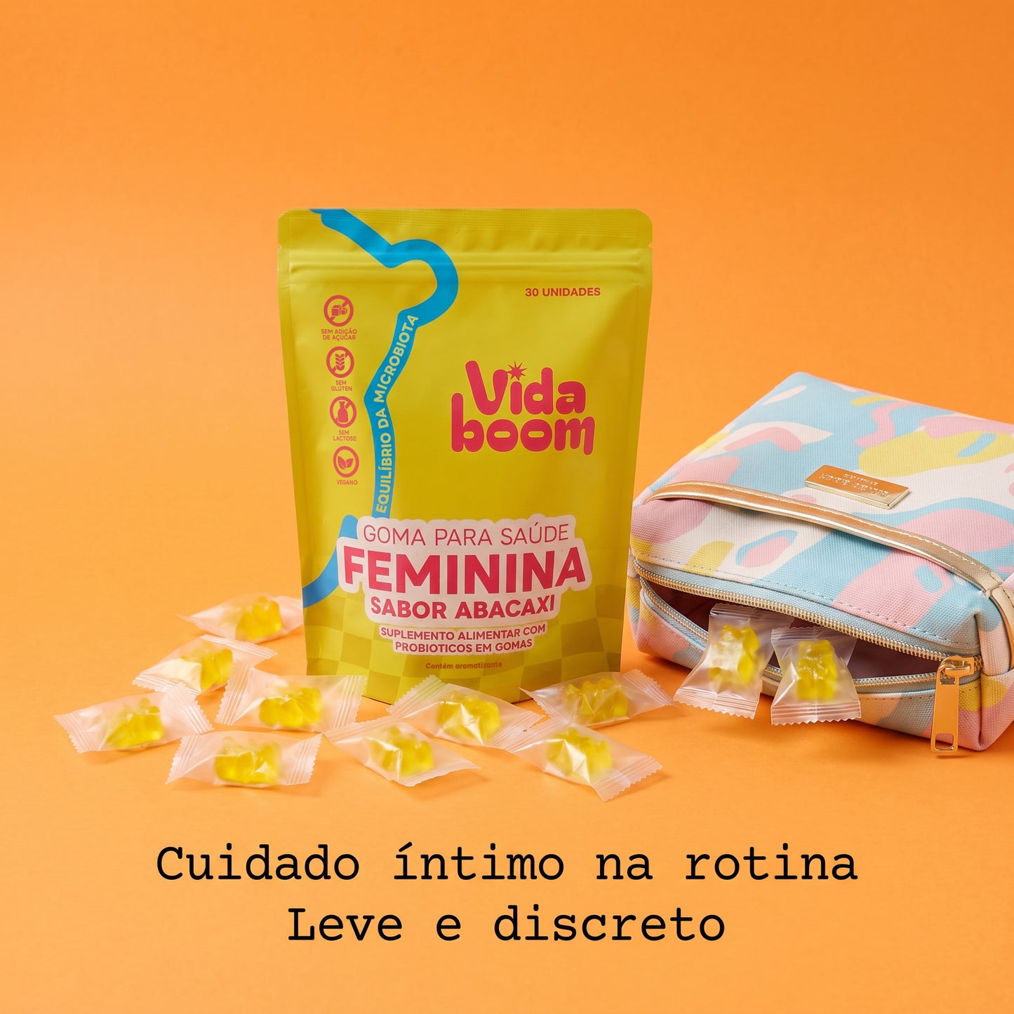 Goma para Saúde Íntima Feminina- Cuidar de você pode ser simples (e saboroso)