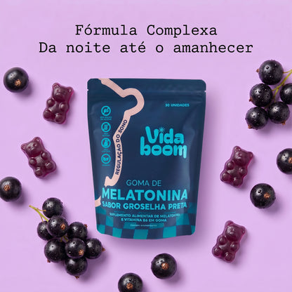 Goma de Melatonina e GABA