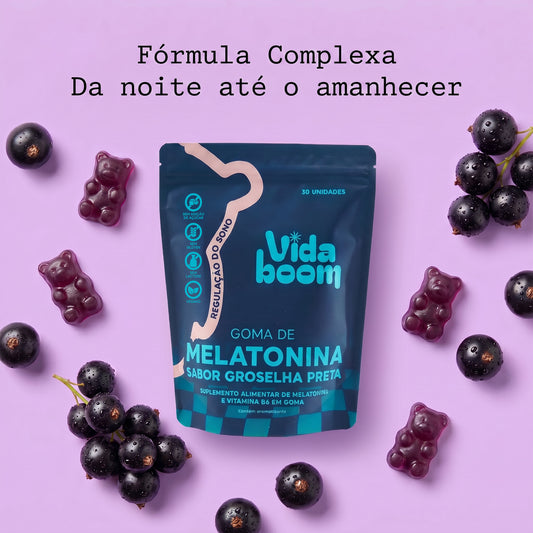 Goma de Melatonina e GABA